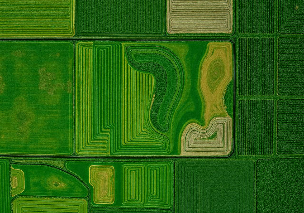 Ortofoto agrícola
