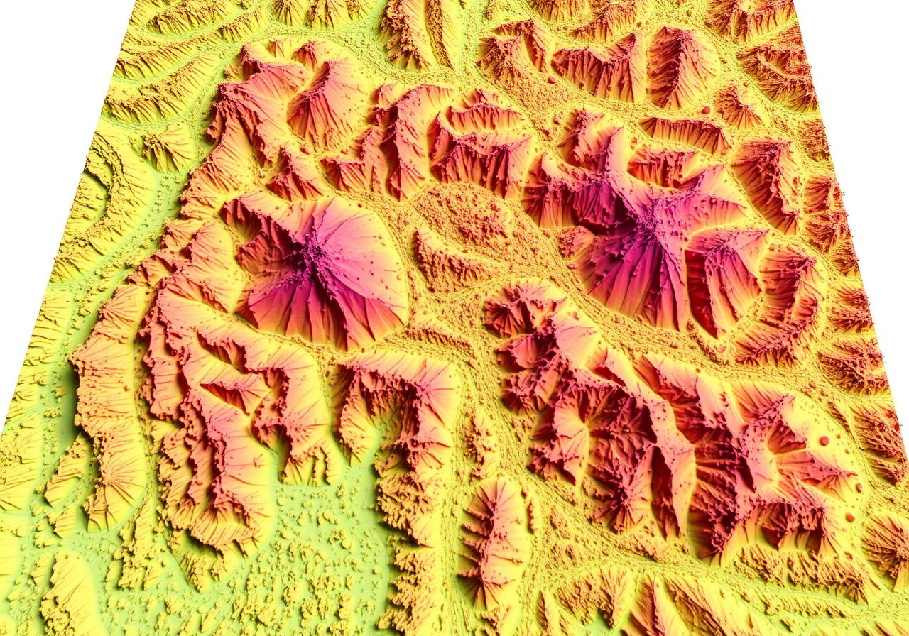 Modelo 3D do terreno (LiDAR)